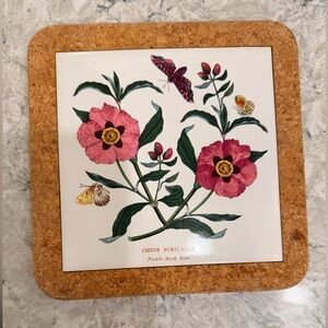 Portmeirion square cork trivet